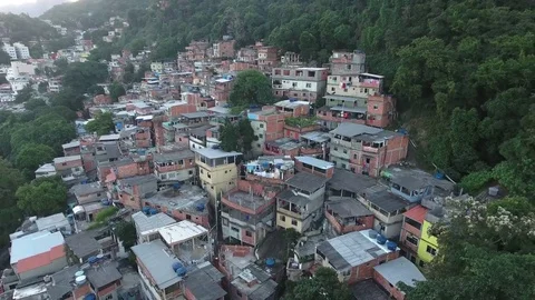Pan and Tilt in Favela Stock Footage 81135019