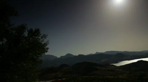 Pan  on andalucia background Video stock 514478