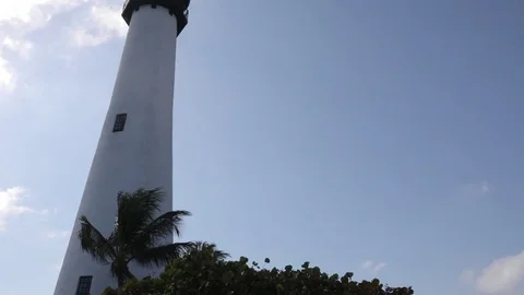Pan Around Ocean and Lighthouse Video stock 83968798