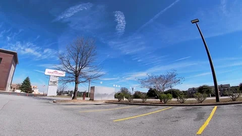 Pan around to PHO Augusta Vietnamese Food restaurant  Belair road Stock Footage 181810811
