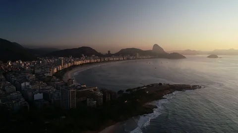 Pan Arpoador Stock Footage 106836191