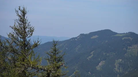 Pan Austrian Mountains Stock Footage 285855025