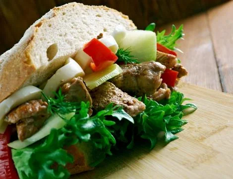 Pan-bagnat Foto stock