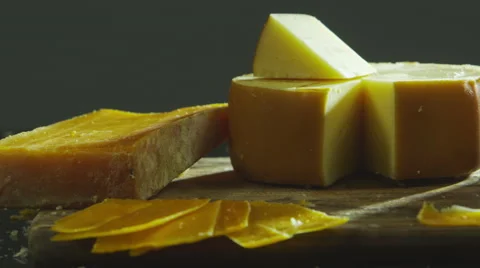 Pan of cheese platter Stock-Footage 67359003
