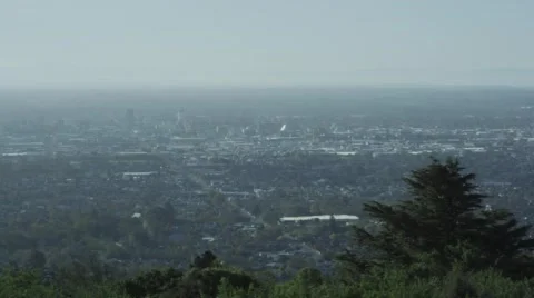 Pan of Christchurch Stock Footage 51776437