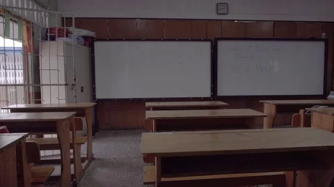 Pan of Classroom 스톡 동영상 77167912