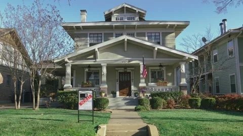 Craftsman House Stock Footage ~ Royalty Free Stock Videos | Pond5