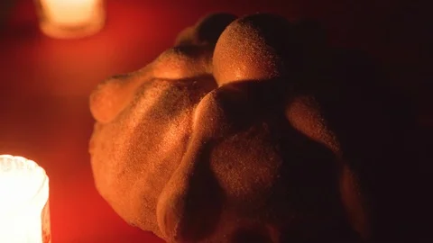 Pan de muerto - Bread day of dead celebration Stock Footage 97149896