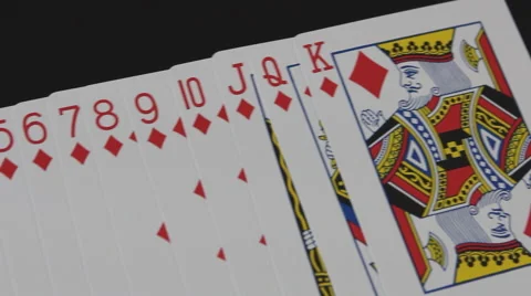 Pan Diamond Playing Cards 動画素材 52945885