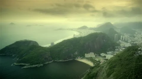 Pan do azucar timelapse HDR Stock Footage 10795849