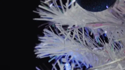 Pan Down Christmas Tree Ball-balls Vidéo 69233549