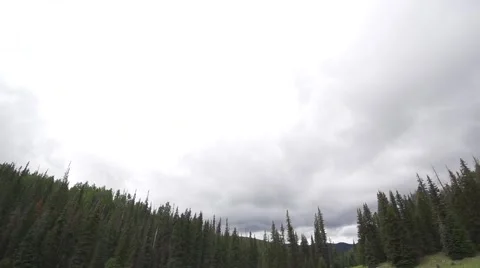 Pan Down Over Mt. Baldy Landscape Stock Footage 51680471