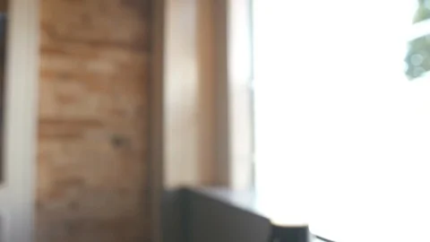 Pan down of ribs and wings with sides and beer  Stock Footage 112575788
