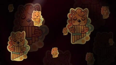 Pan Flute Background Loop Stock Footage 309451098