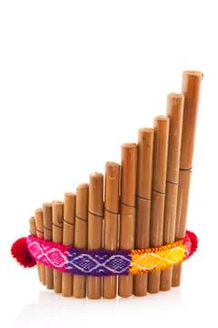 Pan flute Stock Photos