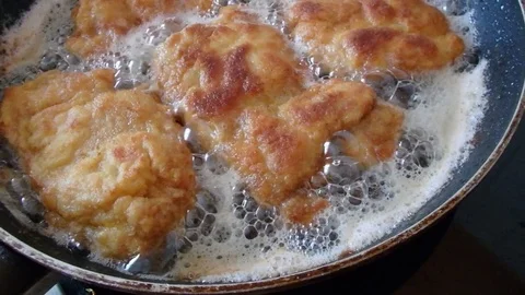 Pan-fried steak, Stock Footage 76718025