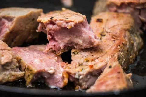 A pan full of fish Stock Photos