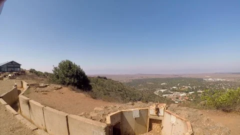 Pan the Golan II Stock Footage 101299889