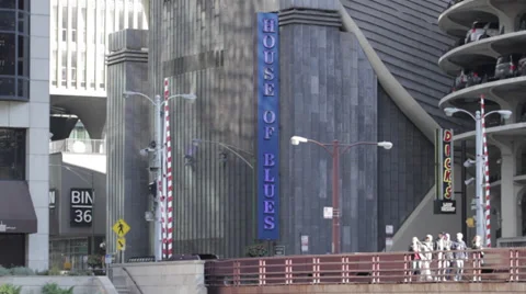 Pan House of Blues in Chicago 動画素材 32255746