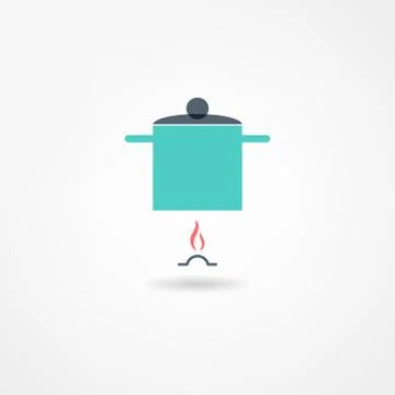 Pan icon Stock Illustration
