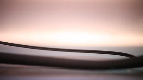 Pan of IFB Cable Stock Footage 87484736