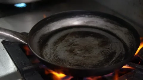 Pan Ignition Stock Footage 132582584