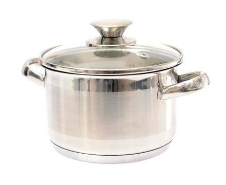 Pan Isolated on White Background Foto stock
