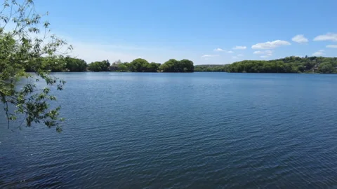 PAN OF LAKE Stock Footage 195679346