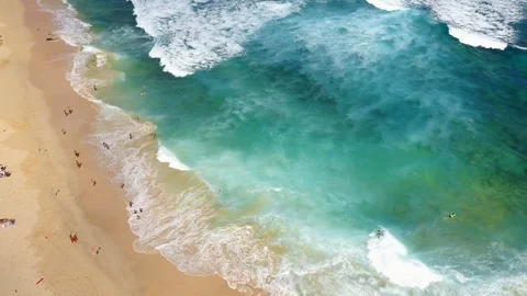 Pan left beach Video stock 90098355