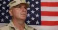 Pan Left Image Patriotic Military Concept Soldier Standing Right Flag Symbol 4k or 4k+ Resolution