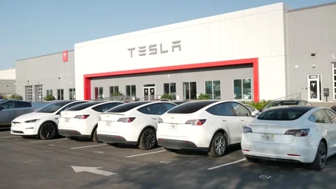 Pan left to right Editorial Use Only March 15, 2025. St. Petersburg, FL, USA. Te Stock Footage 304281346