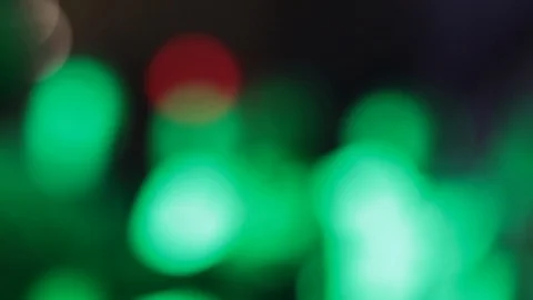 Pan left to right out of focus club dancing Video stock 102773132