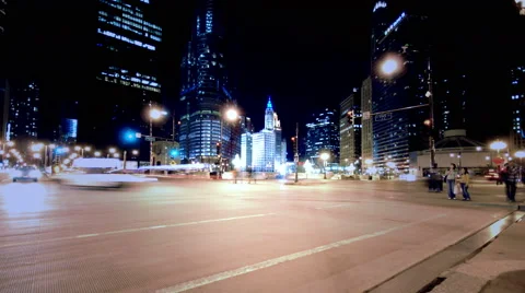 Pan Left Wacker Stock Footage 46633497