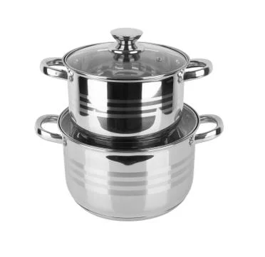 Pan with lid Stock Photos