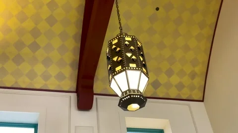 Pan of Light Fixtures Video stock 243695412