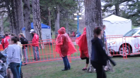 Pan Marathon Finish Line. Stock Footage 22731468