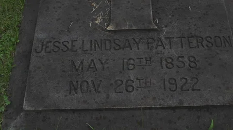 Pan Up Old Graveyard Stock-Footage 65145907