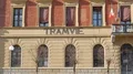 Pan of the old tram depot della Zucca 4k or 4k+ Resolution