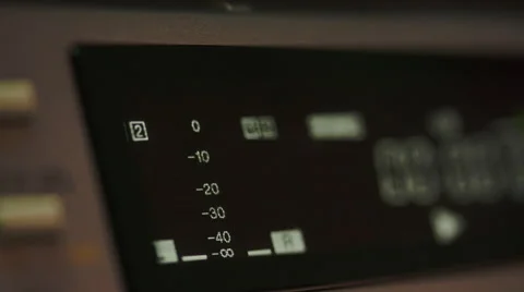 Pan Over The Display Of A Beta Max To The Hand Working With The Jog Shuttle Stock Footage 63159677