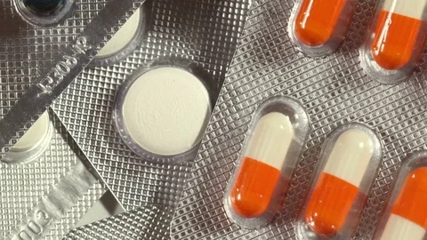 Pan red and white tablet camera above. Stock Footage 72895268