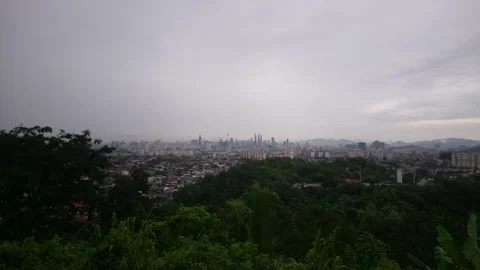 A pan right KL Stock Footage 145801864