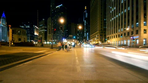 Pan Right Wacker Stock Footage 372158