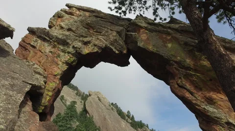 Pan of the Royal Arch Stock-Footage 66891814