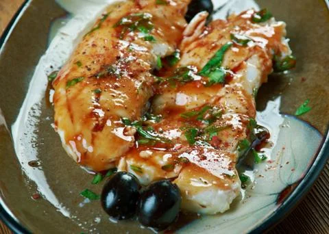 Pan-Seared Cod Stock Photos