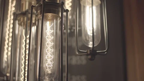 Pan Shot in Bulb Stock Footage 125887660