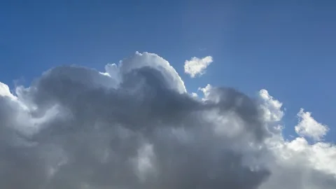 Pan Shot of Dark Heavenly Clouds 4k 스톡 동영상 260354903