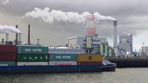 Pan shot in the harbour Video stock 70516726