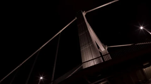 Pan shot left to right of the top spire of the Elisabeth bridge in Budapest 스톡 동영상 125140861