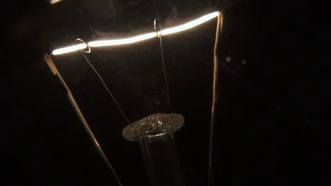 Pan shot of light bulb macro. Stock Footage 72607645