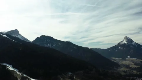 Pan Shot Of The Mountains Video stock 236481375